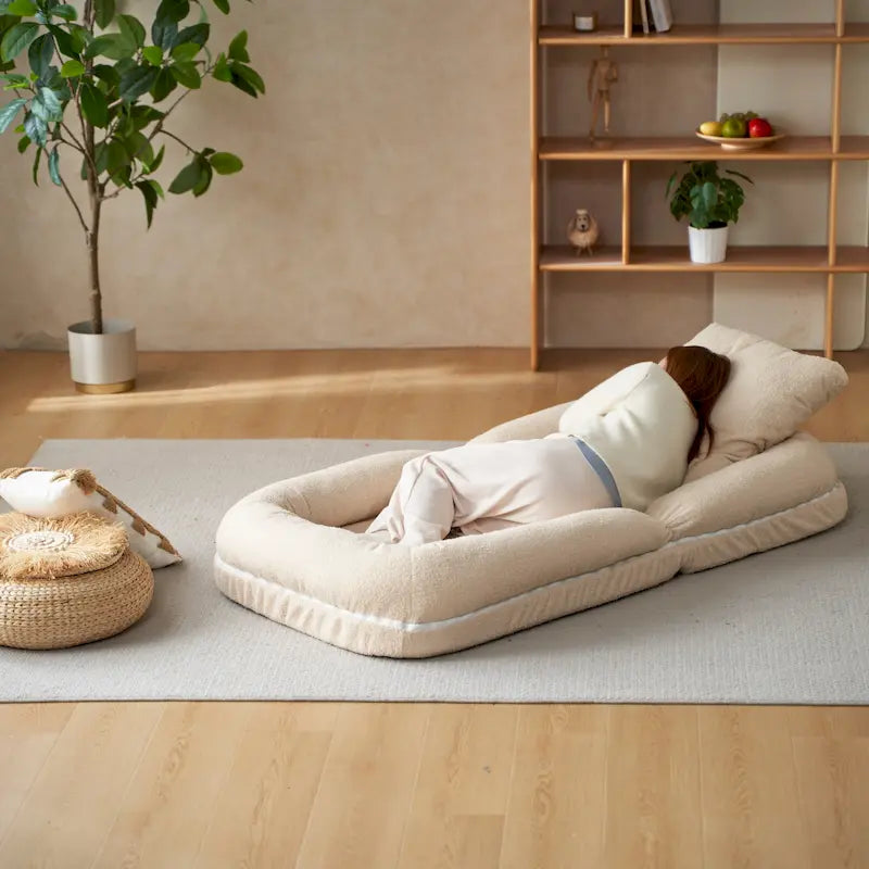 42.5 Upholstered Reclining Sleeper Sofa