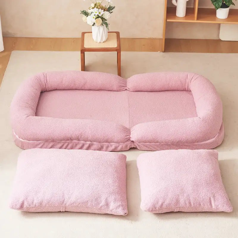 42.5 Upholstered Reclining Sleeper Sofa