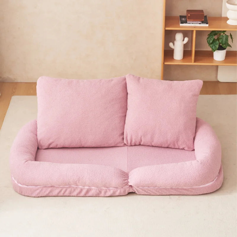 42.5 Upholstered Reclining Sleeper Sofa