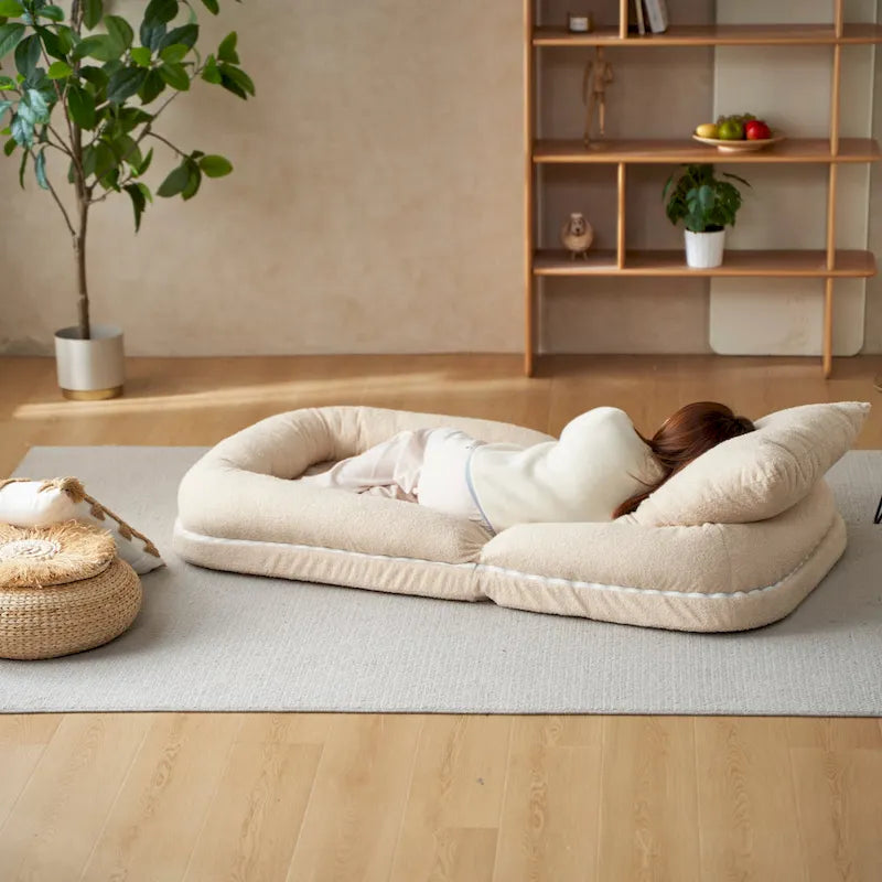 42.5 Upholstered Reclining Sleeper Sofa